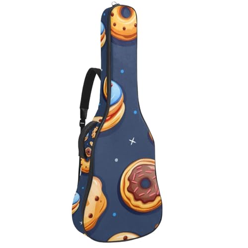 Sac pour guitare acoustique à bandoulière réglable et crochet arrière robuste