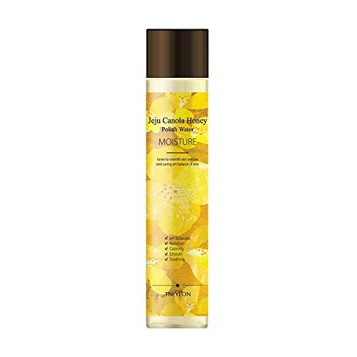 Korean Skin Care "The Yeon" - Jeju Canola Honey Polish Water #Moistre 270ml