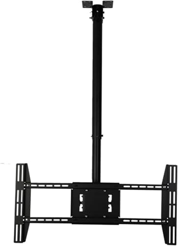 Support de plafond télescopique TV réglable hauteur rotation - 2