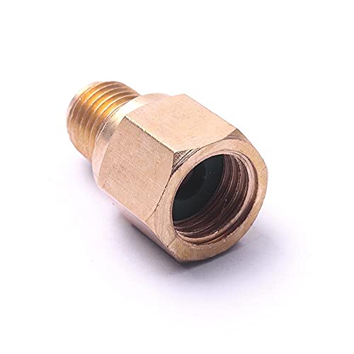 200 .LIBAISI 1 stks 1/4 tot 1/2 auto A/C R134A Adapter Koeltank voor Airconditioner Verstelbare koppelingsconnector… - Image 4