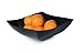 Fineline Settings Wavetrends Black China-Like Square 32 oz. Serving Bowl, Pack of 50