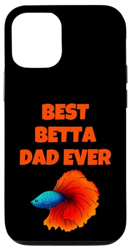 Fish Keepers Best Betta Dad Aquarist ���� ���� �X�}�z�P�[�X iPhone 12/12 Pro �p