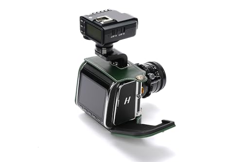 Étui pour Hasselblad 907X en cuir véritable vert anti-rayures - 4