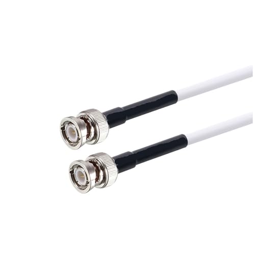 1PC R*/F �����P�[�u�� BNC �I�X - �I�X�v���O RG316 RG174 RG58 RG179 RG400 RG402 �����R�l�N�^ BNC �I�X�v���O���C��(Orange,15CM)