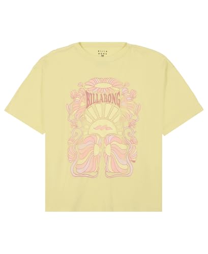 Image of Billabong Girls' Premium Short Sleeve Oversized Fit Graphic T-Shirt