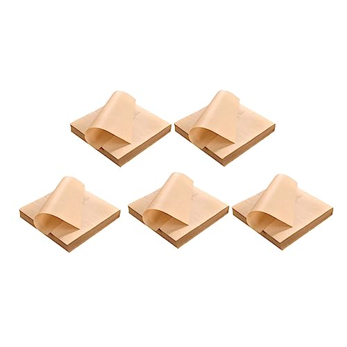 STOBAZA Fried Food Paper Pad Snack Mat Wrapping Paper Party Supplies 500 Sheets Kitchen Oil