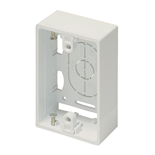 マサル工業 マサル ニュー エフモール用BOX1個用深型 ミルキーホワイト SFBFEH13