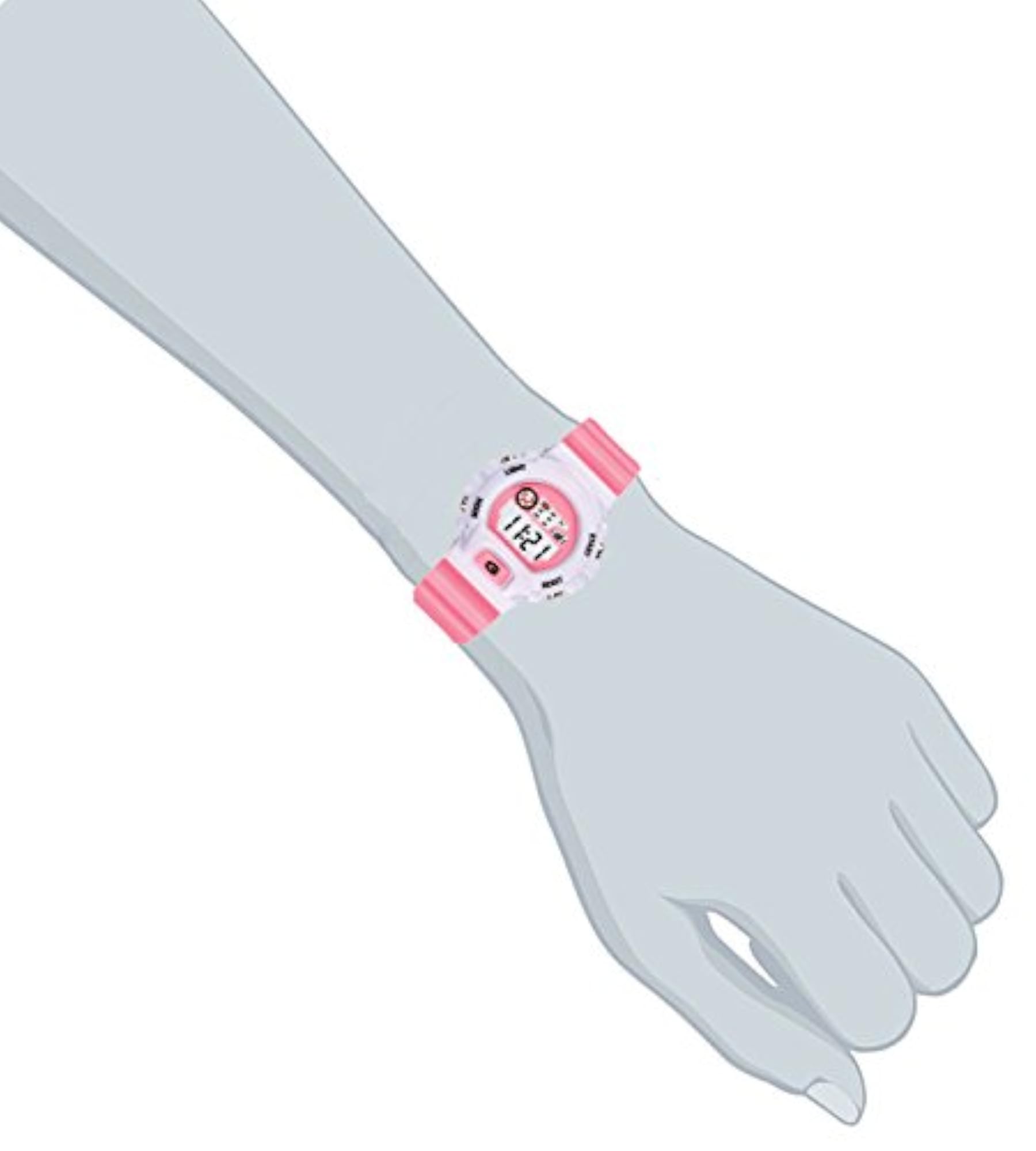 Digital Attractive Design Alarm Watch for Kids