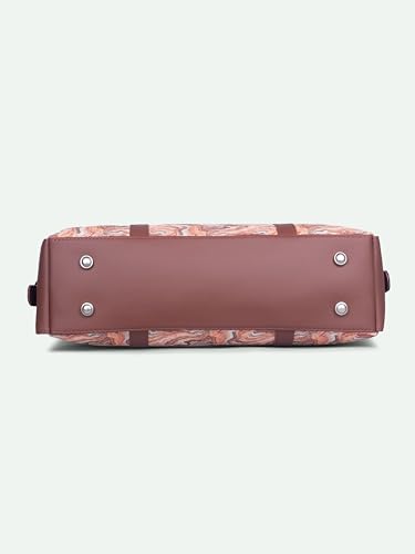Image of ZOUK Office Bag | Stylish Bags for Office Use | Laptop Bag 15.6 inch | Stylish Tote for Office Use | Purse for Women | Vegan Leather Handbag | Daily & Travel Use