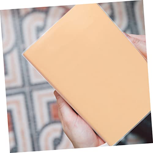 NUOBESTY 90 Peças De Proteção De Capa De Livro Transparente Suprimentos De Scrapbook Pasta De Arquiv