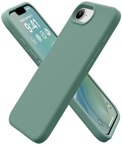 Image of GolbinBox Magnetic for iPhone 17e /16e Case, Silicone Cover,Midnight Green