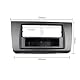 Sound-way 1 DIN / 2 DIN Autoradio Radioblende RadioRahmen, ISO-Verbindungskabel, Antennenadapter kompatibel mit FIAT, Peugeot, Citroen, Suzuki