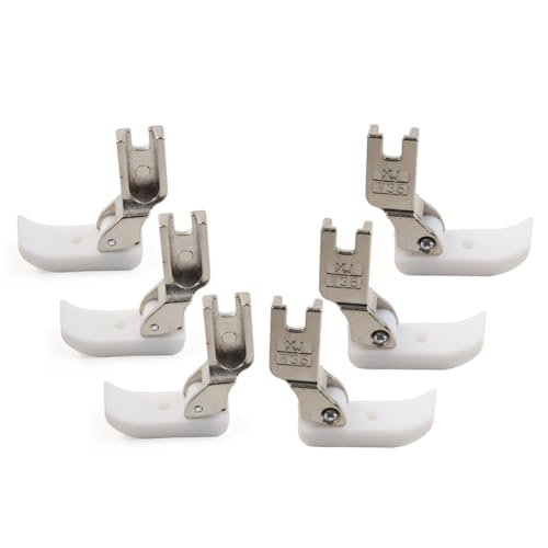 Pie prensatela recto industrial para máquina de coser 6 piezas miniatura 6