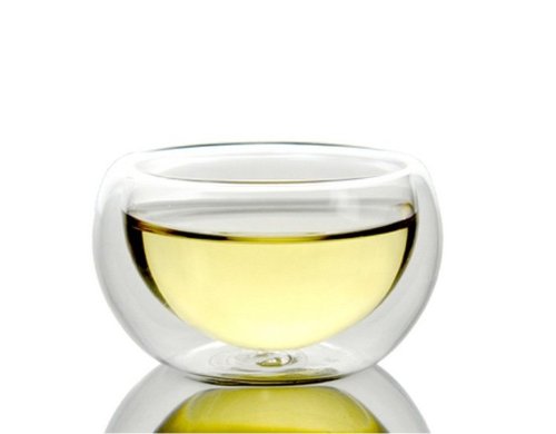 50ml Double Walled Clear Glass Borosilicate Tea/Espresso Cup Coffee (Set of 2)