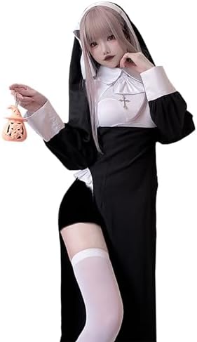 [milky time] ハロウィン コスプレ レディース 仮装 シスター セクシー 詳細画像1