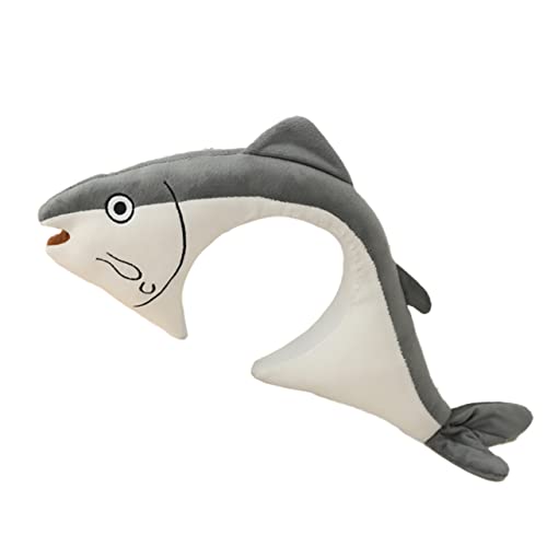 1ピーシー魚型ヘアバンド パーティー用おもしろ小道具 ヘアアクセサリー フェスティバルやコスプレにな写真撮影用アイテム