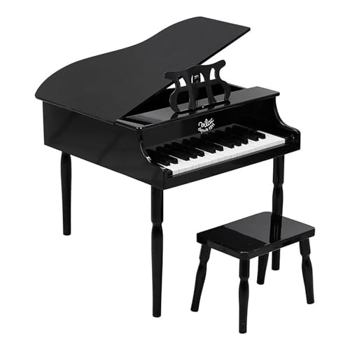 Pianoforte grande con coda nera