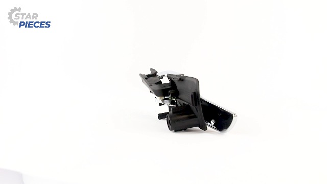 Poignée De Porte Intérieure Droite TTCR-II - Compatible Alfa Romeo Giulietta 2010-2019 - Chromé/Noir - Remplacement OEM 156092165 - Avant Droite