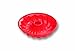 Guardini Juliette, Stampo Ciambella 24cm, Silicone alimentare, Colore rosso