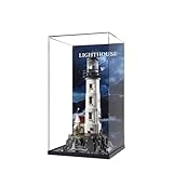 Vitrine professionnelle : destinée à l'affichage professionnel et à la prévention de la poussière pour le modèle phare électrique Lego 21335, la boîte en acrylique offre une structure solide et très résistante contre la pression et la déformation avec une épaisseur de 3 mm