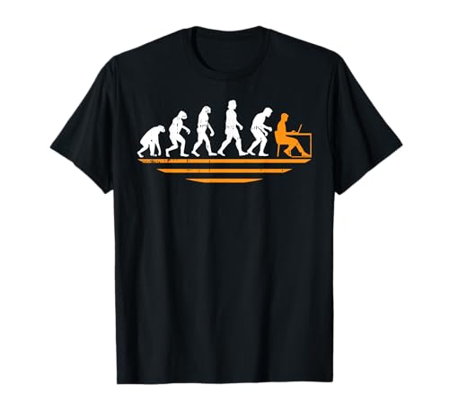 Evolution Coding Codeur Geek Programmeur Cadeau T-Shirt