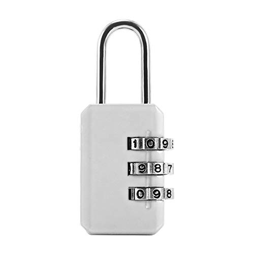 Rückstellbares 3-Ziffer, Home-Home Life Möbel Möbelteile/Zubehör Passwortsperre Rückstellbares 3-stelliges Kombinations-Kofferschloss Vorhängeschloss Rückstellbares 3-stelliges Cover