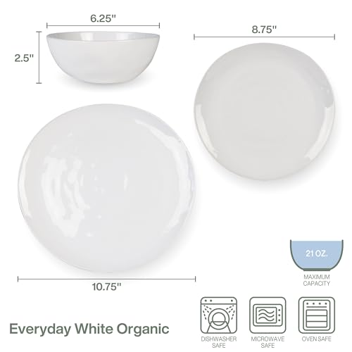 Organic-12-Piece-Dinnerware-Set-Service-For-4 Organic 12 Piece Dinnerware Set Service For 4