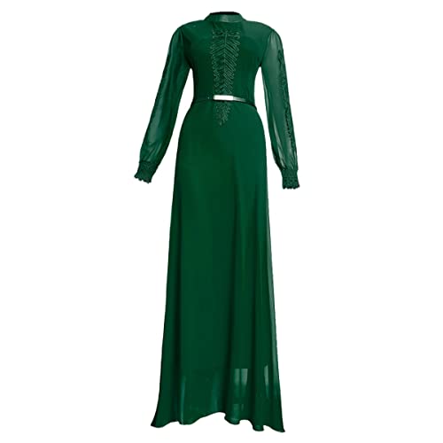 Robe africaine longue XXL fluide masquant les formes en mousseline