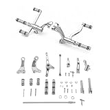 Aramox Comandi Avanzati in Alluminio CNC per Moto (Elettrolitico)