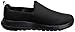Skechers mens Go Max-athletic Air Mesh Slip on Walking Shoe, Black, 8 US