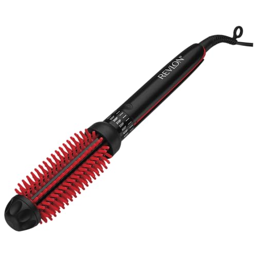 REVLON SmoothStay™ Escova redonda com infusão de óleo de coco de 2,5 cm | Resultados volumosos e bri