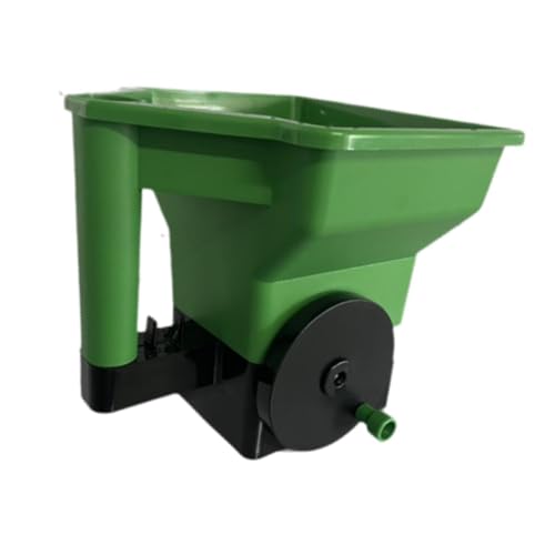 YIUPEDRFG Épandeur de jardin efficace pour une répartition et uniforme des engrais sur de grandes surfaces. Manuel d'utilisation inclus.