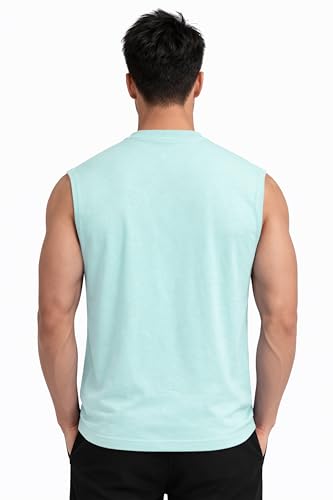 Image of JUARI BE A GENTLEMAN Cotton Regular Fit,Sleeveless, Gym Vest for Men, Set of 3 (Multicolour)