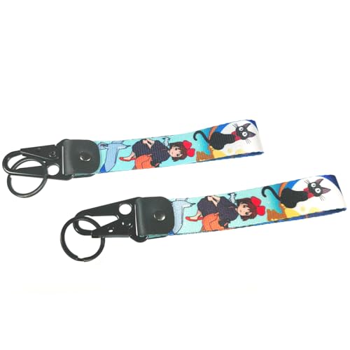 Image of 1Pack Anime Keychian,Japanese Culture Motorcycle & Auto Key Tags Jet Tag for Car Scooter Keys (AK-5-24-F)