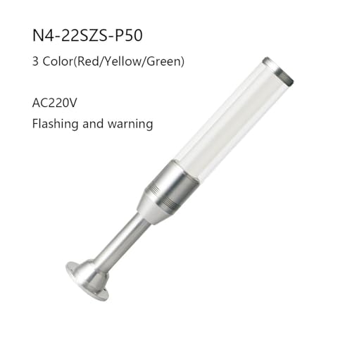 Voyant d'avertissement LED en métal 220V clignotant pour machine