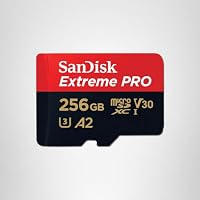SanDisk Extreme PRO microSDXC UHS-I Speicherkarte 256 GB + Adapter & RescuePRO Deluxe (Für Smartphones, Actionkameras oder Drohnen, A2, Class 10, V30, U3, 200 MB/s Übertragung) – Ansicht 7
