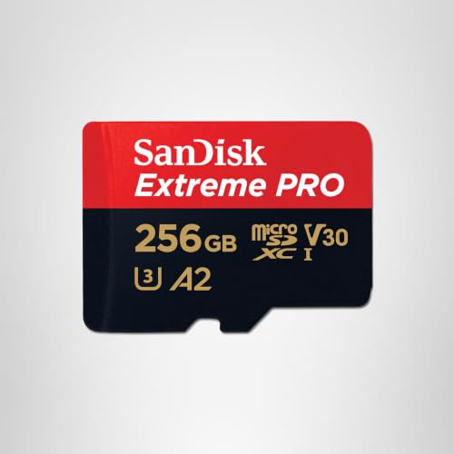 SANDISK Extreme PRO 256GB scheda microSDXC + adattatore SD (Velocità fino a 200 MB/s - Hdd - Immagine 8
