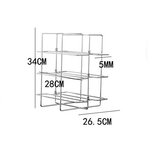 Soporte para 6 Botellas de Vino de Mesa Metalico miniatura 2