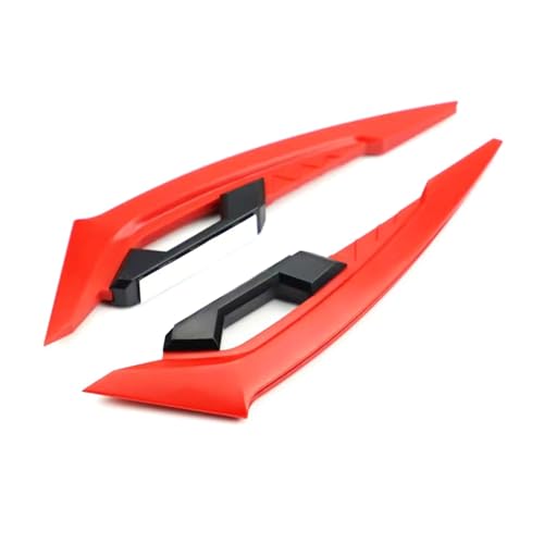 Laikoutd Front Seiten Spoiler 2 Teile Aerodynamischer Flügel Geeignet Für EIN Verbessertes Fahrerlebnis Auf Elektrorollern Easy Installation Fazierfälle