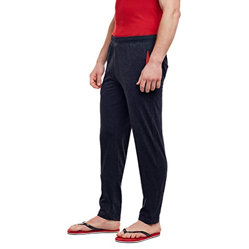 Image of BODYACTIVE Solid Color Men's Track Pants