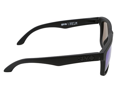 Spy Optics Helm Sunglasses Matte Black w/Bronze Polar with Green Spectra Polarized Lens3