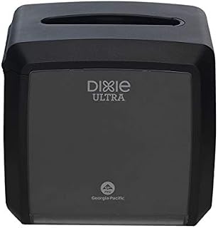 Dixie Ultra Tabletop Interfold Napkin Dispenser by GP PRO (Georgia-Pacific), Black, 54527A, Holds