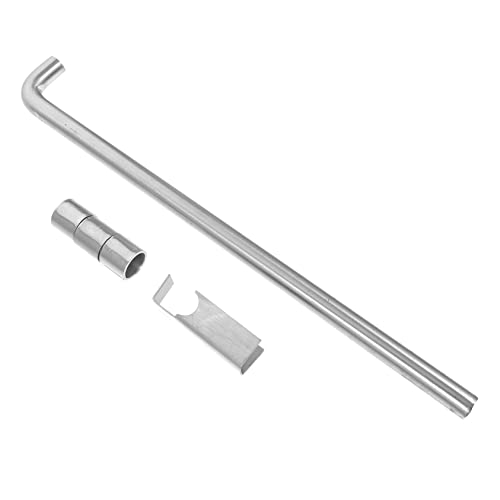 Gadpiparty Chiavistello Di Sicurezza Con Bullone Di Bloccaggio A in Acciaio Inossidabile Spesso E Solido Per Porte E Finestre Di Recinzioni Esterne