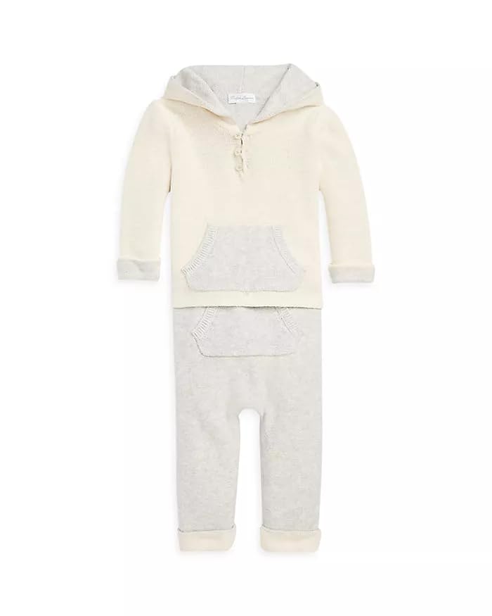 Polo Ralph Lauren Collection Baby Unisex Organic Cotton Reversible Sweater Set 18-24 Months