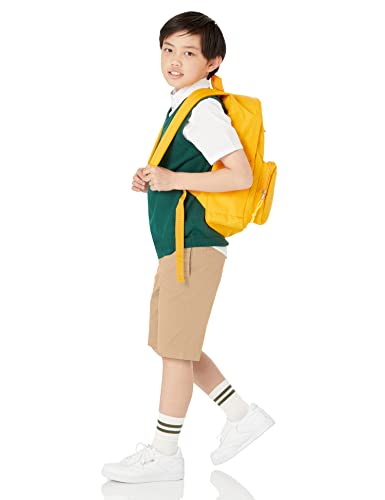 amazon essentials boys and toddlers39 uniform woven flat-front shorts wrinkle resistant pack of 3