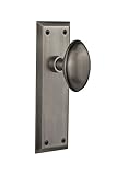 Nostalgic Warehouse New York Plate & Homestead Door Knob
