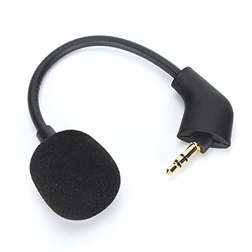 Microfone de Fone de Ouvido, Microfone Destacável, Microfone de Substituição Com Cancelamento de Ruído para Kingston HyperX Cloud Core/HyperX Cloud II