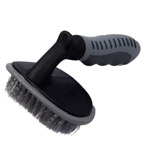 TOYZFRIENDY Cepillo para Ruedas de Cepillos para Limpieza de Llantas y Neumáticos para Coches Motos y Bicicletas con Cerdas Suaves y Mango Protector Uso Multipropósito para Detalles Profundos