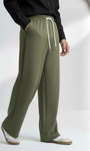 Image of dockstreet Track Pant for Men || Baggy Fit || Track Pants || Full Elastic Jogger Track Pant || 100% Cotton