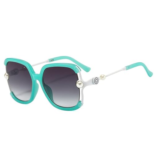 Lunettes de soleil demi-monture femmes verres solaires surdimensionnés dames UV400